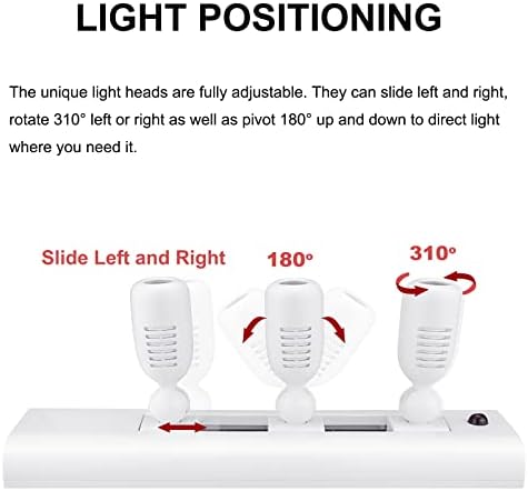 HONWELL Wireless LED Picture Lights with Remote and Rechargeable Batteries