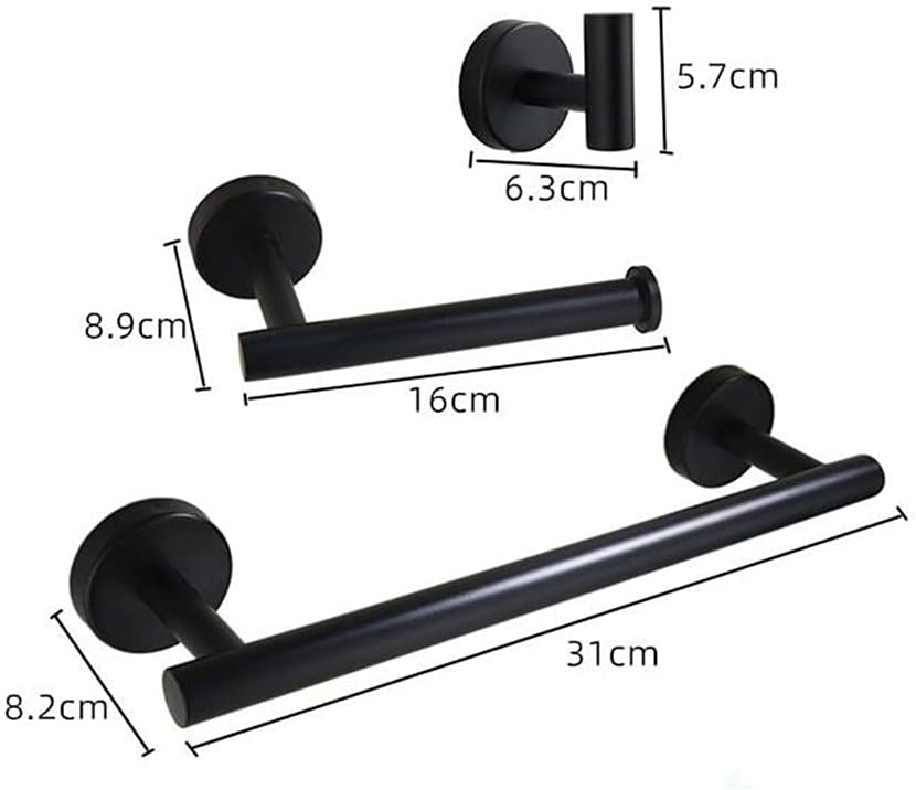 ANNBKA Stainless Steel Towel Holder Set