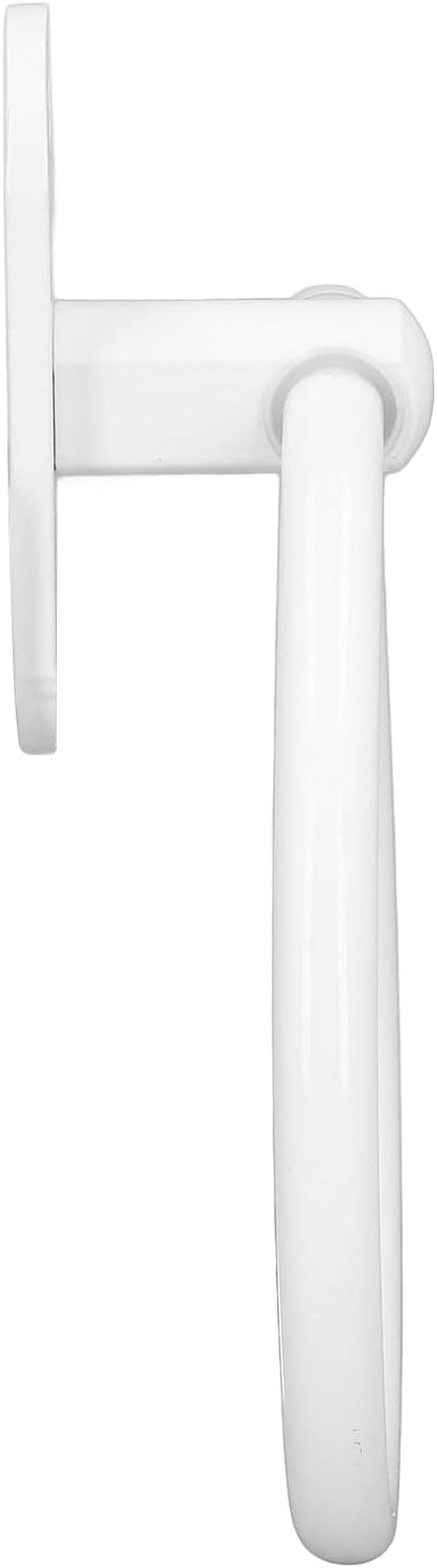 EVTSCAN 64 Inch White Bath Towel Ring Wall Mount Aluminum Alloy