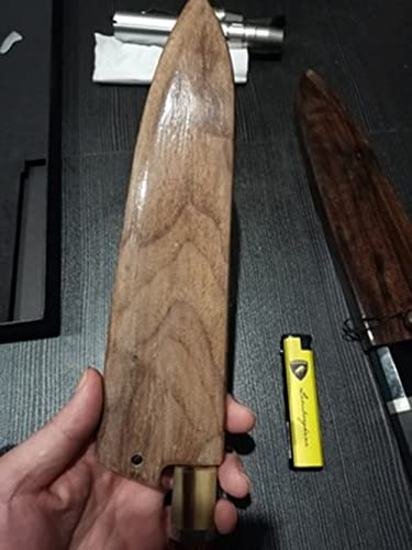 Aibote Black Walnut Wood Gyuto Knife Sheath Magnetic Holder