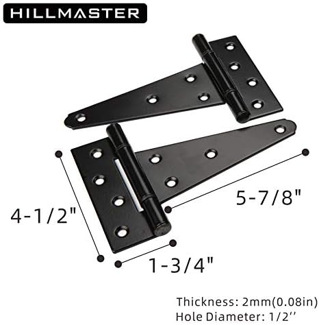 Sturdy Self-Locking Gate Hardware Set