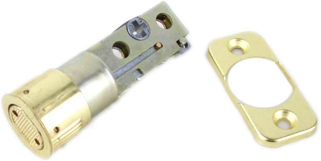 Durable Deadbolt Latch with Adjustable Backset