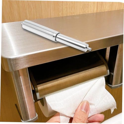 4pcs Chrome Toilet Paper Holder Replacement Rods