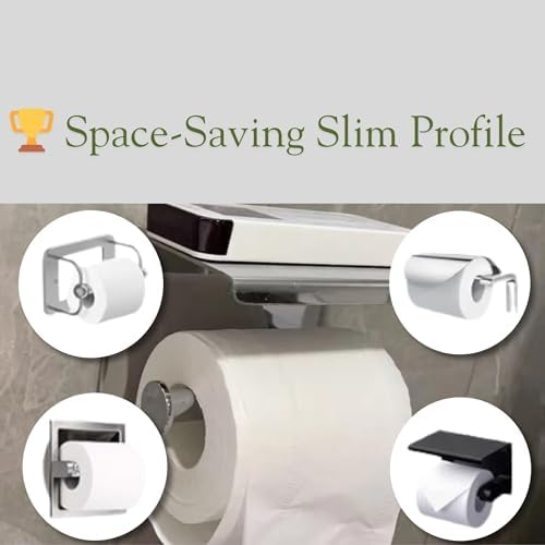 Elegant Chrome Holder 63-inch Replacement for Toiletries Durable and Smooth-Operating