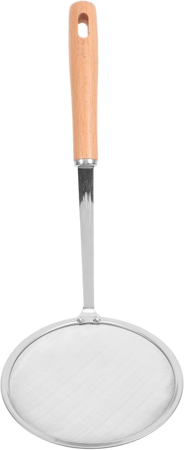 Cabilock 10cm Fine Mesh Skimmer Spoon with Handle
