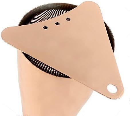 BarConic Triangle Cocktail Strainer Copper Plated