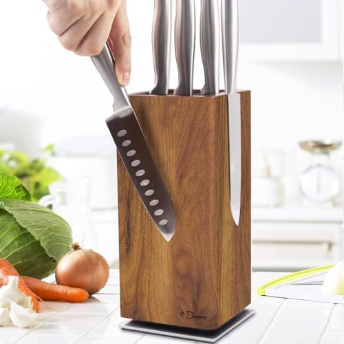 Dmore Magnetic Knife Block Stand with 360 Rotation