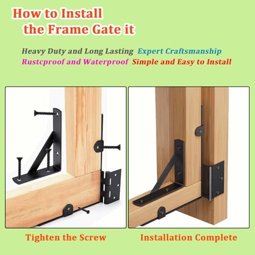 10-Point Fence Gate Kit by YGPHO