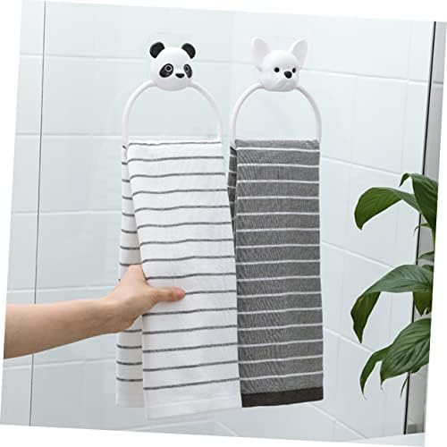 Veemoon 2pcs Cartoon Towel Holder for Boys and Girls