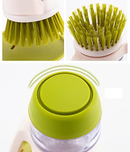 DHDestined Fateful Dish Brush with Soap Dispenser and Holder 1
