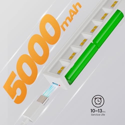 Craftersmark Rechargeable Picture Light - 3 Color Temperatures Adjustable Angle Remote Control