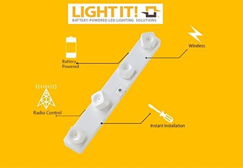 LIGHT IT by Fulcrum Wireless LED Under-Cabinet Light Set 1