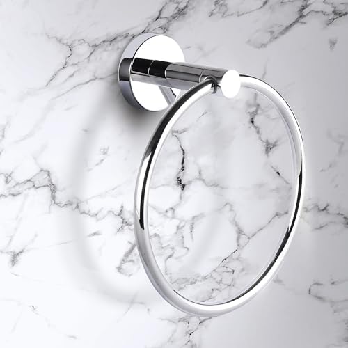 Canarm Cain Polished Chrome Towel Ring 675 Inch