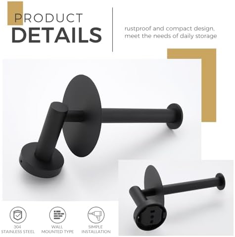 Aomasi Vertical Tray Toiletpaper Holder