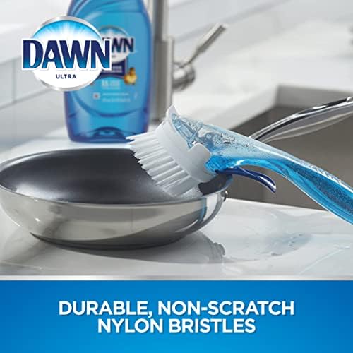 Dawn No-Drip Fillable Dish Brush Clear