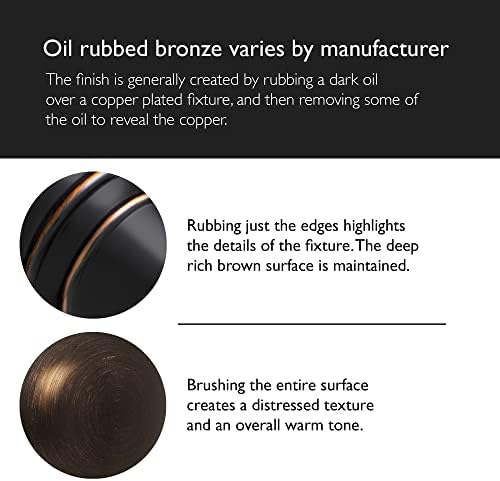 Design House 539239 539247 Oil Rubbed Bronze Towel Ring Toilet Paper Holder Set