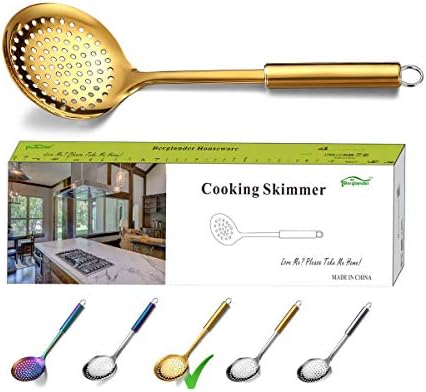 Berglander Gold Titanium Skimmer with Ergonomic Handle 1