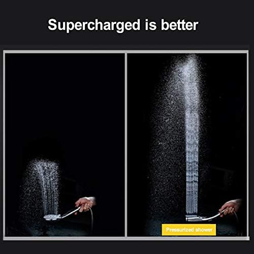 High-Pressure Handheld Shower Head with 300 Holes Orange