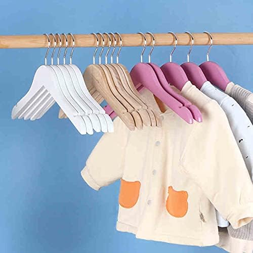 TBLOTYD Wooden Clothes Hangers 50 Pack Multifunctional for Suits Coats Shirts Sweaters