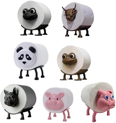 Meideli Funny Sheep Toilet Paper Holder