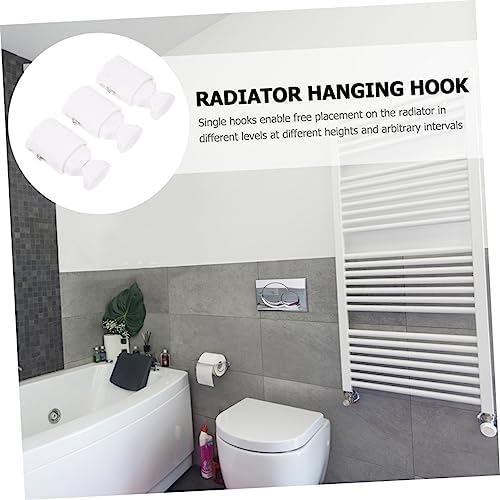 3pcs Heated Towel Hooks for Radiator - Modern Bathroom Organizer