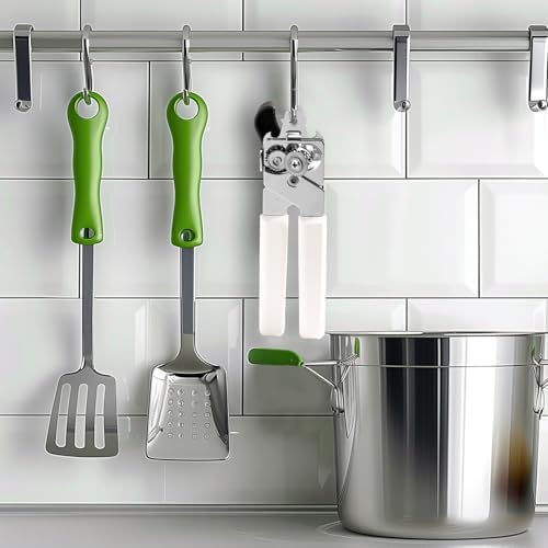 Wonforic Heavy Duty Stainless Steel Can Opener with Bottle Opener