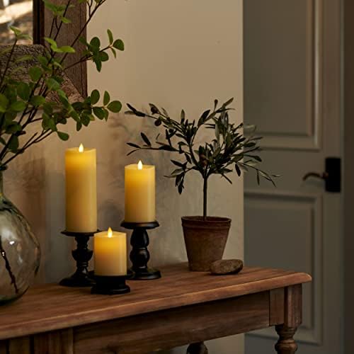 Luminara Realistic Flameless LED Candles Set of 3