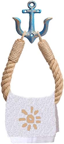 Nautical Anchor Toilet Paper Holder Blue 1