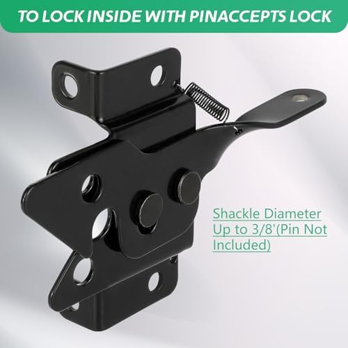 Heavy-Duty Gate Latch with Precision Fit