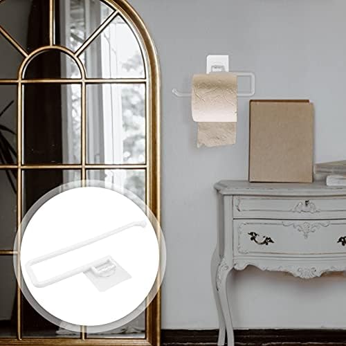 Wall-Mounted Toilet Paper Holder Durable Stylish Storage Organizer