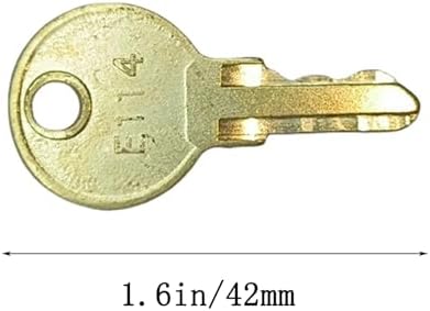12PCS E114 Toilet Paper Dispenser Key Replacement