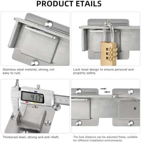 Stainless Steel Heavy Duty Gate Latch