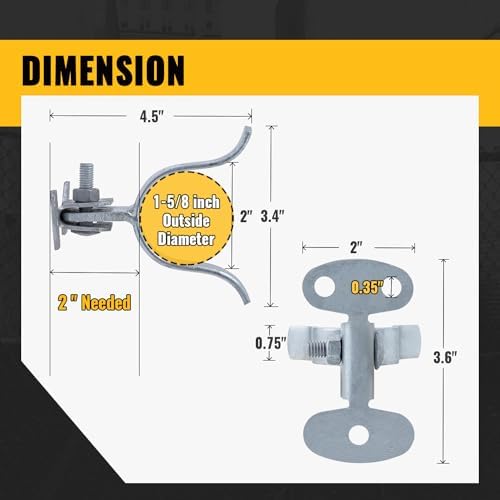 VIVIDA 1-58 Wall Mount Latch