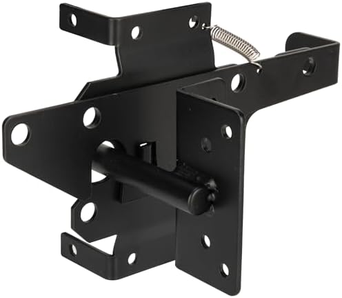 HTHOOOME Heavy Duty Self-Locking Gate Latch