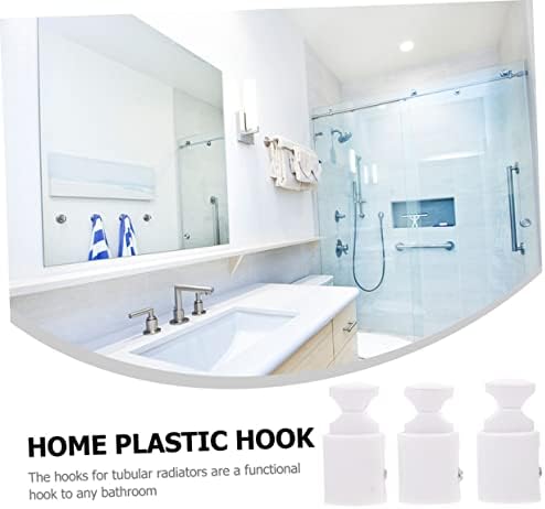 Space-Saving Towel Hooks for Radiator