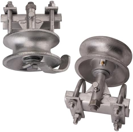 Galvanized Pipe Track Wheel for Gates