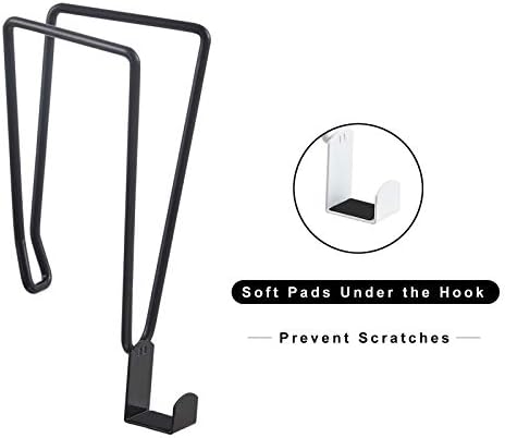YININE Metal Toilet Paper Holder Stand Black