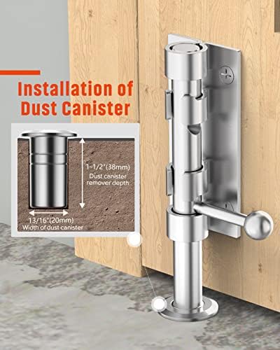 SecurePath Heavy Duty Barn Door Latch Hardware