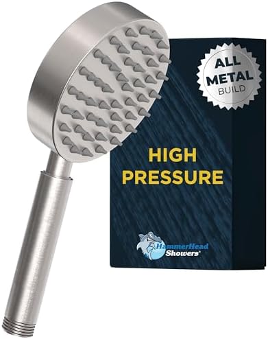 Premium All-Metal Handheld Shower Head