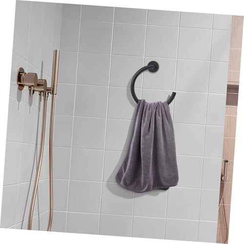 HOLIDYOYO Wall Mount Towel Ring Stainless Steel