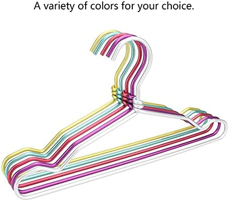 TBLOTYD 20-Pack Metal Hangers for Kids and Adults