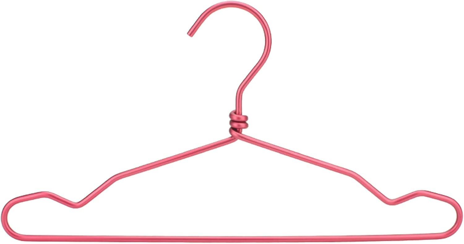 TBLOTYD 20-Pack Metal Hangers for Kids and Adults