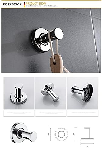 Bathroom Hardware Set - Robe Hook More for a Modern Space