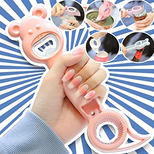 HYMEVROS 4 In 1 Jar Can Bottle Opener for Seniors