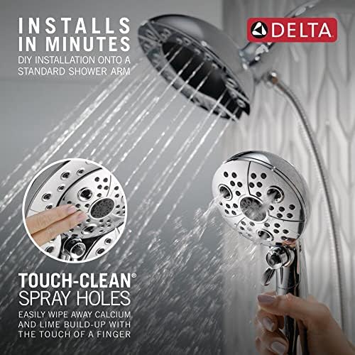 Delta 58480-25-PK Two-in-One Handheld Shower Head