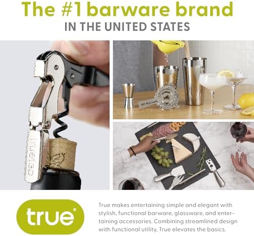 True Decanter Growler Brush - No-Scratch Reusable Cleaning Tool