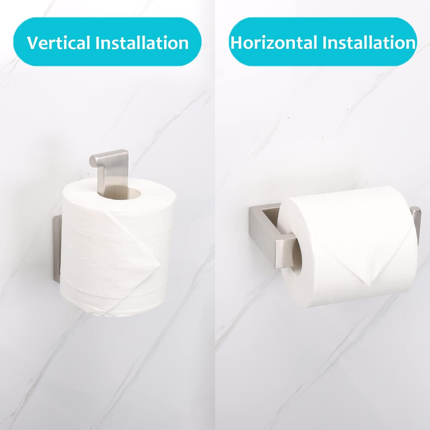 Rust-Resistant Toilet Paper Holder
