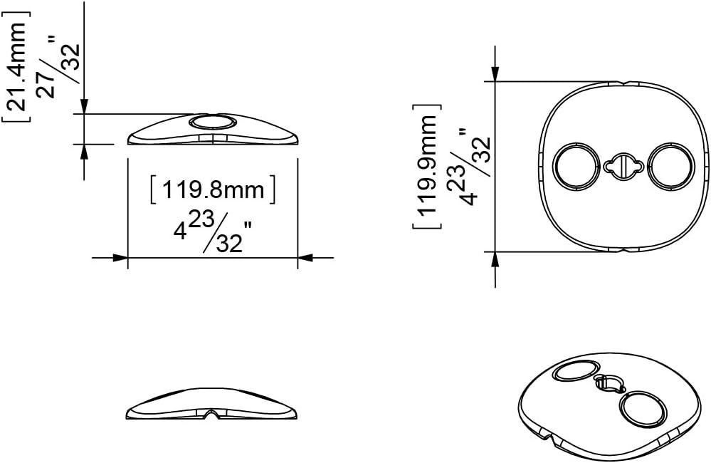 DD Technologies Premium Drop Bolt Base Plate