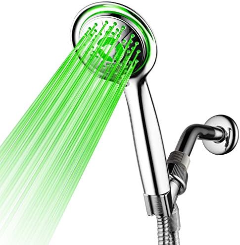 PowerSPA Handheld Shower Head with LED