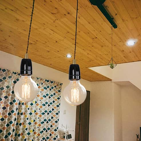 KAYYELAMP Mini Retro Pendant Light Fixture Set of Three